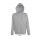 Sol's Seven Men Jacket Lined Hood Grey Melange S - Photo
