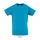 Sol's Sporty Kids Raglan T-shirt Aqua 6A - Zdjęcie
