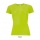 Sol's Sporty Women Raglan T-shirt Neon Green XS - Zdjęcie