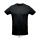 Sol's Sprint Unisex Sport T-shirt Black L - Zdjęcie