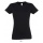 Sol's Women Imperial T-shirt Deep Black S - Zdjęcie