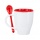 STAMINA AKEBIA WHITE/RED S1 - Zdjęcie