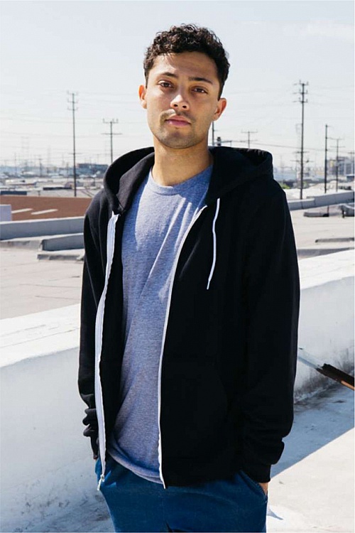 American Apparel Zip Hoodie 278g (AAF497) - Zdjęcie