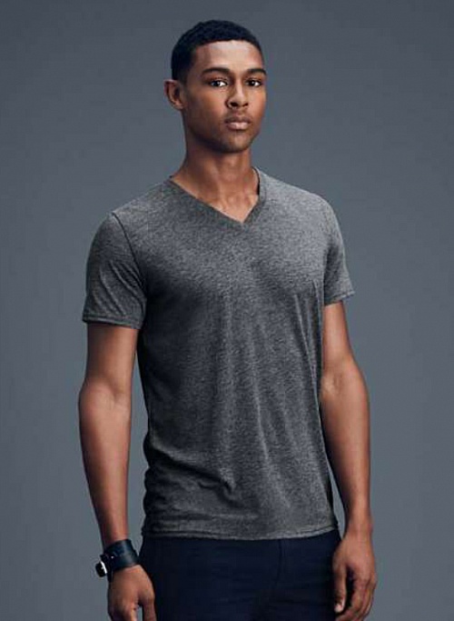 Anvil Adult Featherweight V-Neck T (AN362) - Zdjęcie