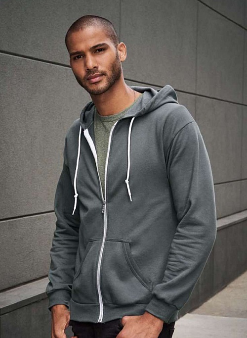 Anvil Adult Full-Zip Hooded Sweat 245g (AN71600) - Zdjęcie