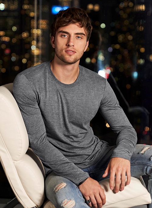 Anvil Tri-Blend Long Sleeve Tee (AN6740) - Photo