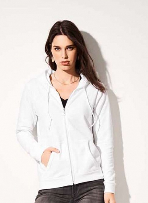 Anvil Women Full-Zip Hooded Sweat 245g (ANL71600) - Photo