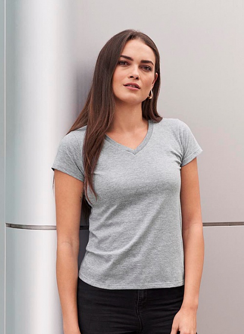 Anvil Women's Fasion Basic V-Neck T (ANL88V) - Zdjęcie
