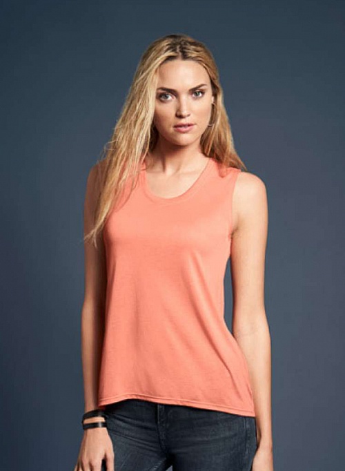 Anvil Women's Freedom Sleeveless Tee (ANL37PV) - Zdjęcie