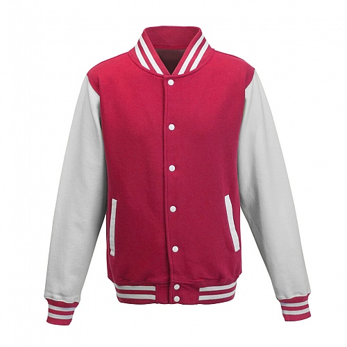 Bluza bomberka JUST HOODS VARSITY JACKET (AWJH043) - Zdjęcie