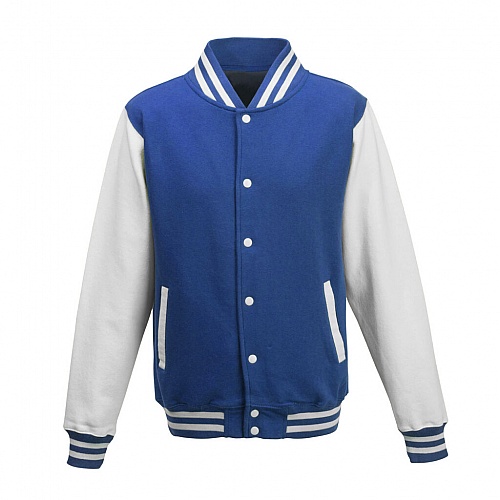 Bluza bomberka JUST HOODS VARSITY JACKET (AWJH043) - Zdjęcie