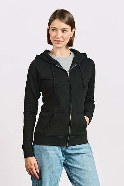 Bluza damska rozpinana z kapturem Promodoro Women’s Hoody Jacket 80/20 (P-5181) - Zdjęcie
