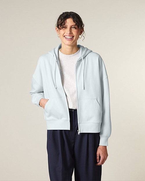 Bluza damska rozpinana z kapturem Stella Ida 300 g (STSW214) - Zdjęcie