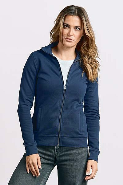 Bluza damska rozpinana ze stójką Promodoro Women’s Jacket Stand-Up Collar (P-5295) - Zdjęcie