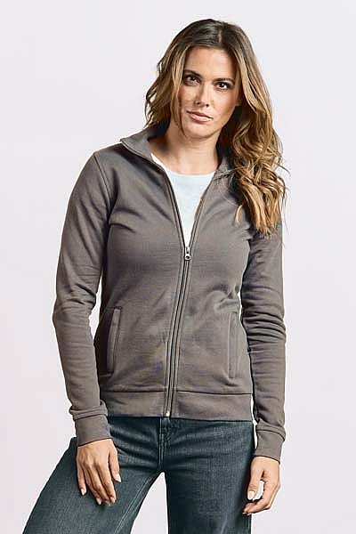 Bluza damska rozpinana ze stójką Promodoro Women’s Jacket Stand-Up Collar (P-5295) - Zdjęcie