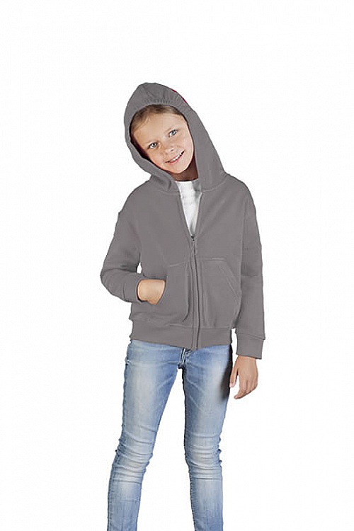 Bluza dziecięca rozpinana z kapturem Promodoro Kid’s Hoody Jacket (P-518) - Zdjęcie