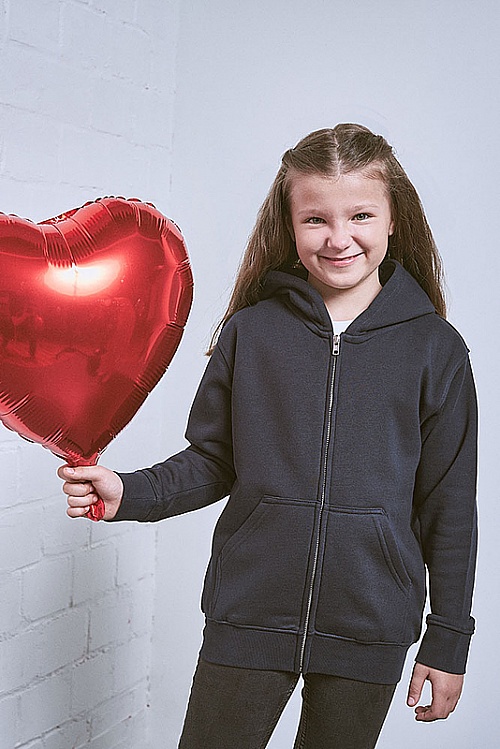 Bluza dziecięca rozpinana z kapturem Promodoro Kid’s Hoody Jacket (P-518) - Zdjęcie