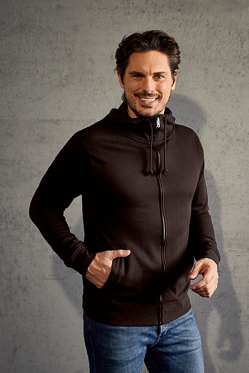 Bluza męska rozpinana z kapturem Promodoro Men’s Hooded Jacket 80/20 (P-5300) - Zdjęcie