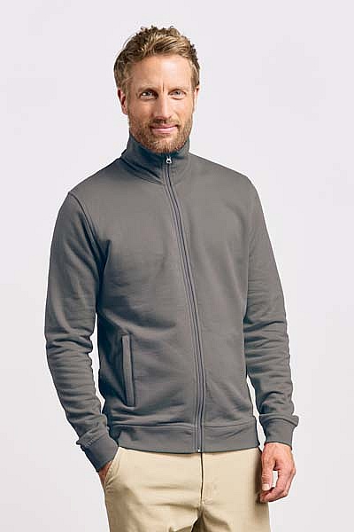 Bluza męska rozpinana ze stójką Promodoro Men’s Jacket Stand-Up Collar (P-5290) - Zdjęcie