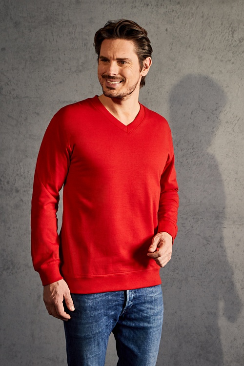 Bluza męska z dekoltem V Promodoro (P-5025) - Zdjęcie