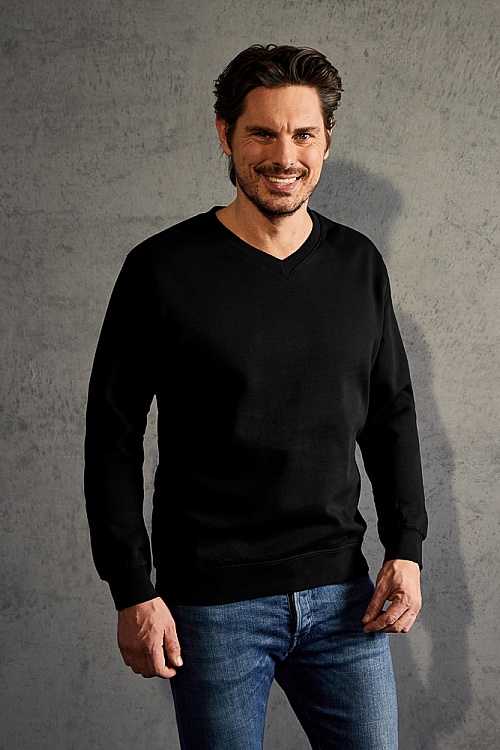 Bluza męska z dekoltem V Promodoro (P-5025) - Zdjęcie