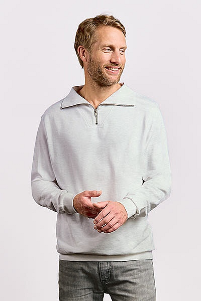 Bluza męska z krótkim zamkiem Promodoro Men’s Troyer Sweater (P-5050) - Zdjęcie