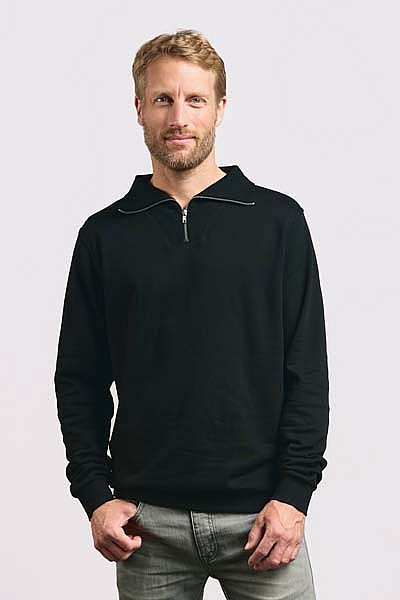 Bluza męska z krótkim zamkiem Promodoro Men’s Troyer Sweater (P-5050) - Zdjęcie