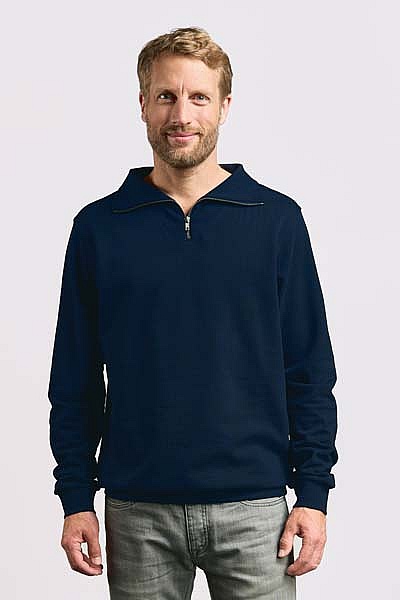 Bluza męska z krótkim zamkiem Promodoro Men’s Troyer Sweater (P-5050) - Zdjęcie
