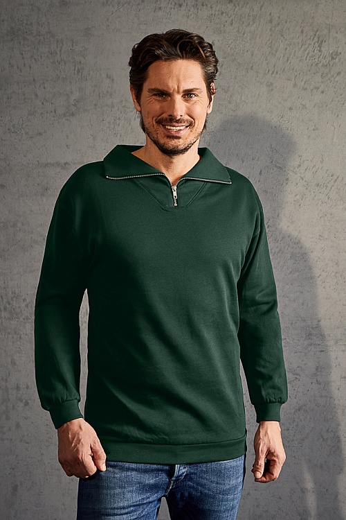 Bluza męska z krótkim zamkiem Promodoro Men’s Troyer Sweater (P-5050) - Zdjęcie