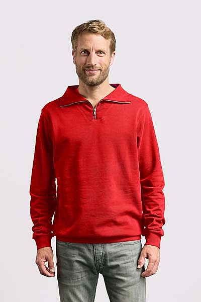 Bluza męska z krótkim zamkiem Promodoro Men’s Troyer Sweater (P-5050) - Zdjęcie