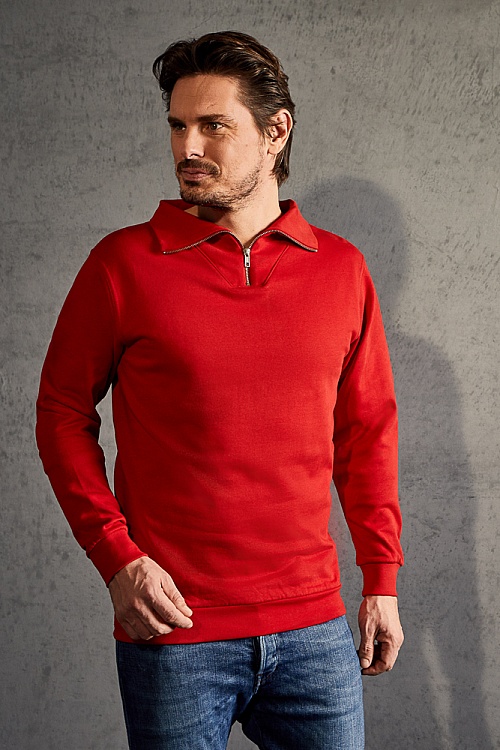 Bluza męska z krótkim zamkiem Promodoro Men’s Troyer Sweater (P-5050) - Zdjęcie