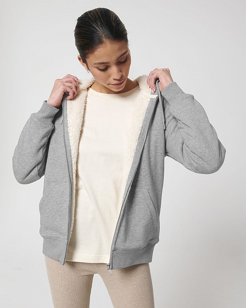 Bluza rozpinana z kapturem Stanley Hygger Sherpa 300 g (STSU956) - Zdjęcie