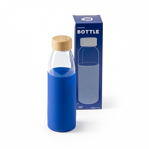 Butelka szklana z bambusową nakrętką Stamina Nagami 540 ml (MD4055) - Zdjęcie
