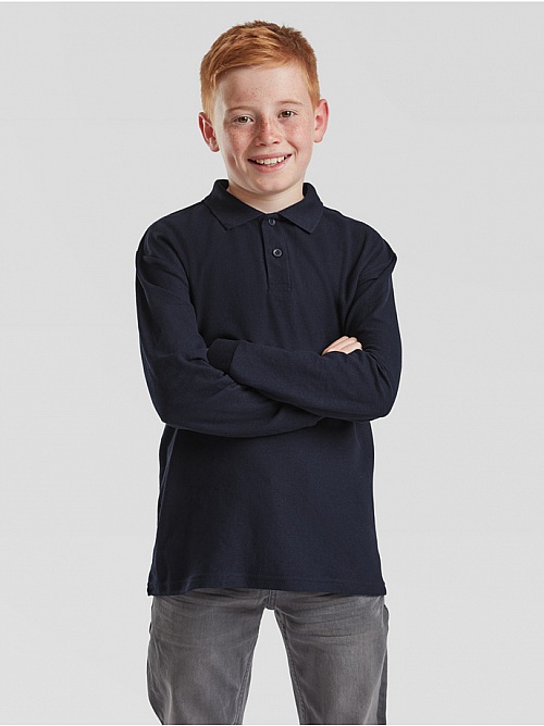 FOTL Kids LS 65/35 Polo (63-201-0) - Photo