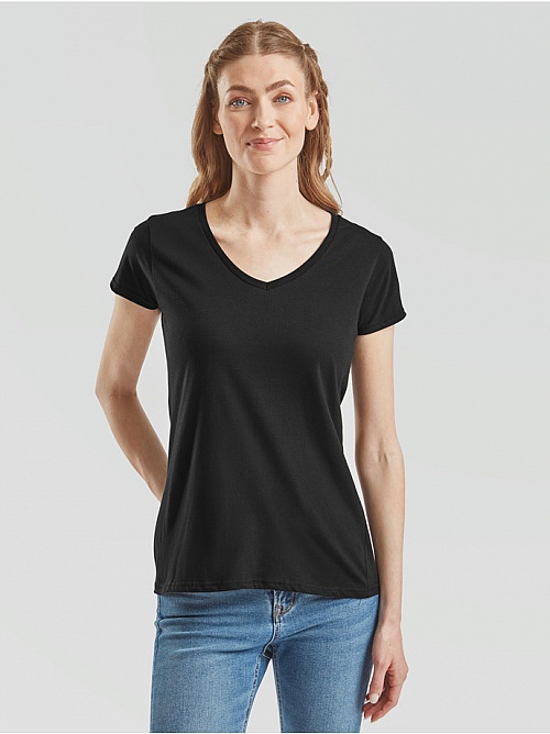 FOTL Ladies Iconic V-Neck T 150 g (61-444-0) - Zdjęcie