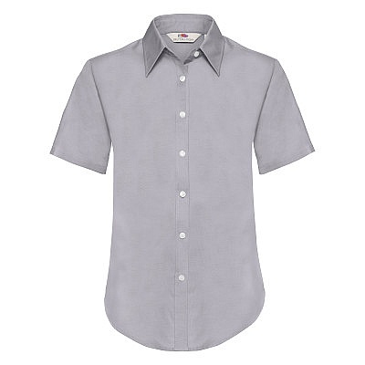 FOTL Lady-Fit Oxford Short Sleeve Shirt (65-000-0) - Zdjęcie
