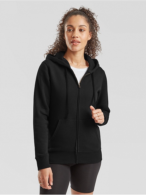 FOTL Lady Fit Pemium Hooded Sweat Jacket(62-118-0) - Zdjęcie