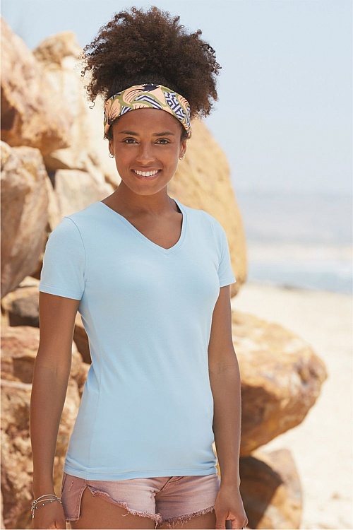 FOTL Lady Fit V-Neck T (61-382-0) - Zdjęcie