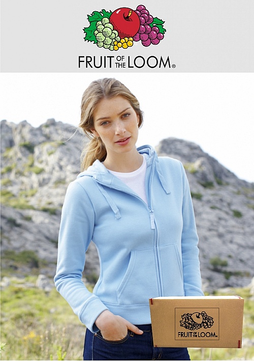 Fruit Lady-Fit Hooded Sweat KARTON (62-924-0) - Zdjęcie