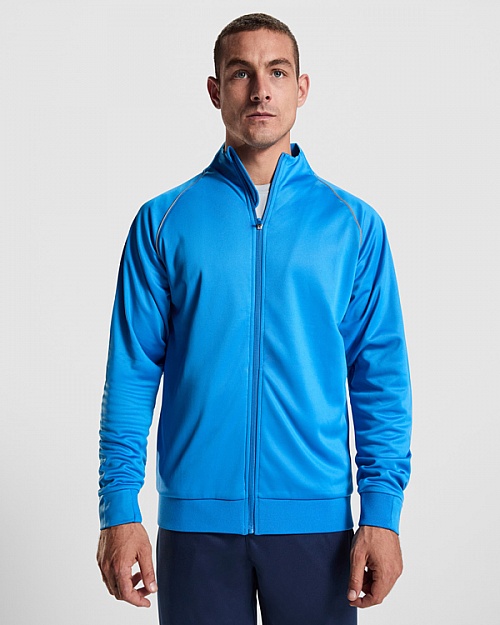 Full-zip sports sweatshirt Roly Valier 210 g (CQ0437) - Photo