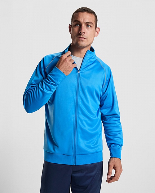 Full-zip sports sweatshirt Roly Valier 210 g (CQ0437) - Photo
