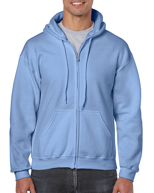 Gildan Adult Full Zip Hooded Sweat (GI18600) 271 g - Zdjęcie