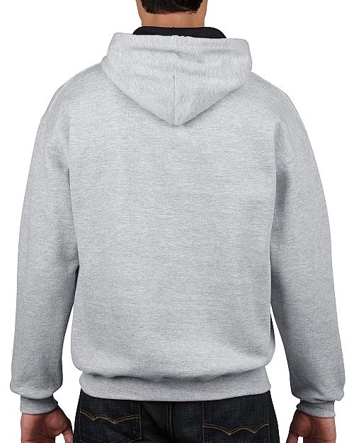 Gildan Adult Hooded Contrast Sweat (GI185C00) 271g - Zdjęcie