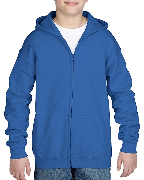 Gildan Full Zip Sweatshirt Youth (GIB18600) 271 g - Zdjęcie