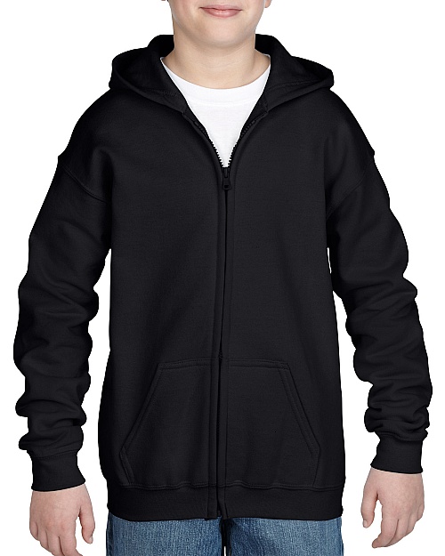 Gildan Full Zip Sweatshirt Youth (GIB18600) 271 g - Zdjęcie