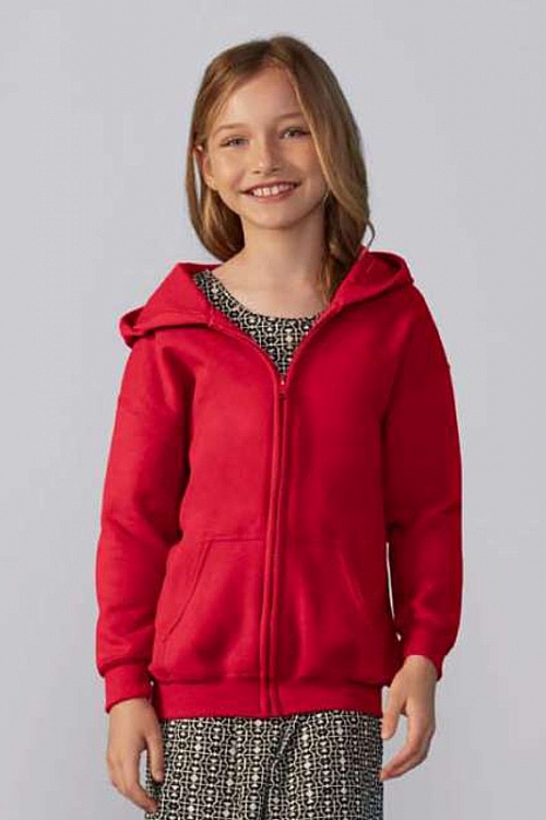 Gildan Full Zip Sweatshirt Youth (GIB18600) 271 g - Zdjęcie