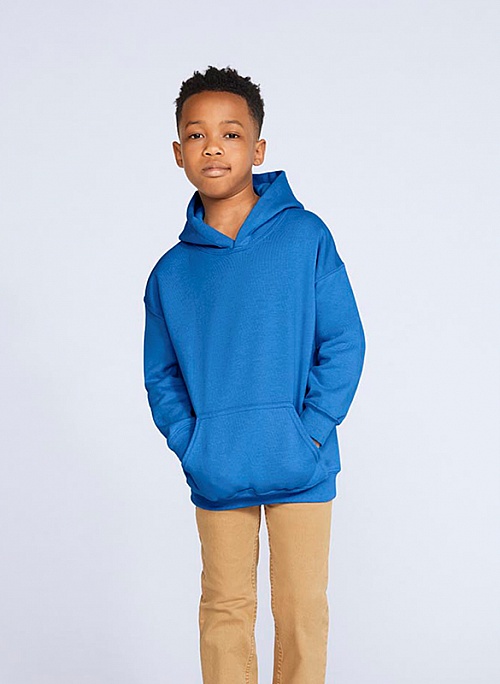 Gildan Hooded Sweatshirt Youth (GIB18500) 271 g - Zdjęcie