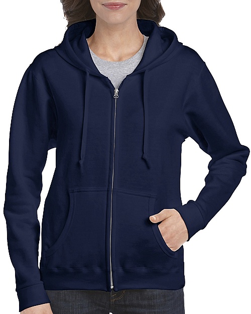 Gildan Ladies Full Zip Hood. Sweat (GIL18600) 271g - Photo