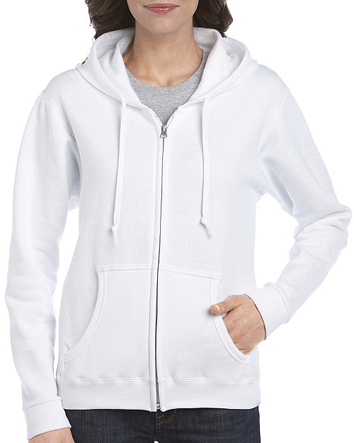 Gildan Ladies Full Zip Hood. Sweat (GIL18600) 271g - Photo