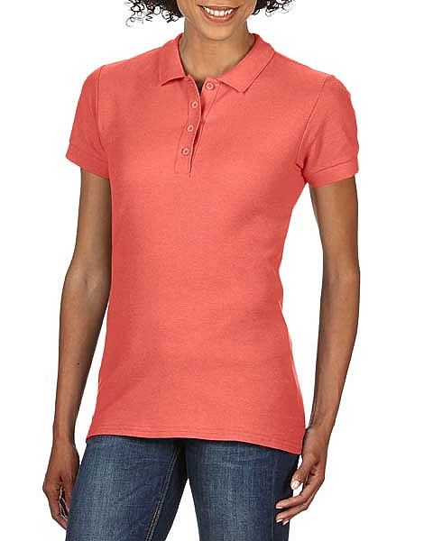 Gildan Ladies Softstyle Pique Polo (GIL64800) 170g - Zdjęcie